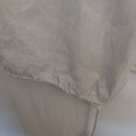 Tempo Paris made in Paris Italy. Linen waterfall lagonlook kimono Size small - Picture 11 of 16